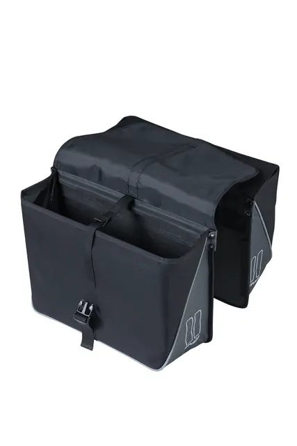 Basil Forte Dobbel Sideveske Sett Sort, 35 ltr/sett, Universal Bridge 