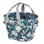 Basil Carry All Magnolia Kurv Front Blå, Alu/Stoff, 15l, ink KF Plate