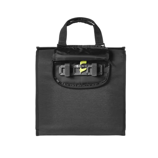 Basil Mira Shopper Sideveske Sort, 18 ltr 