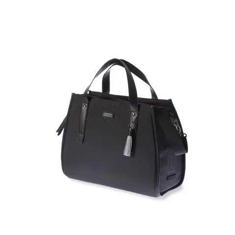 Basil Noir Business Veske Sort, 17 ltr, Vanntett(IPX3)