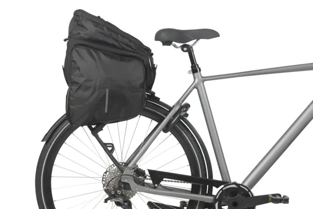 Basil Move Bagasjebrett Veske Sort, 10-26 ltr, Universal Bridge 
