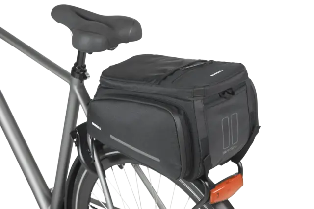 Basil Move Bagasjebrett Veske Sort, 10-26 ltr, Universal Bridge 