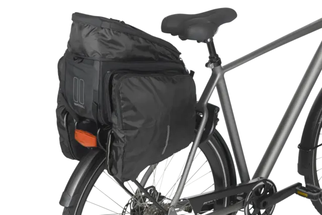 Basil Move Bagasjebrett Veske Sort, 10-26 ltr, Universal Bridge 