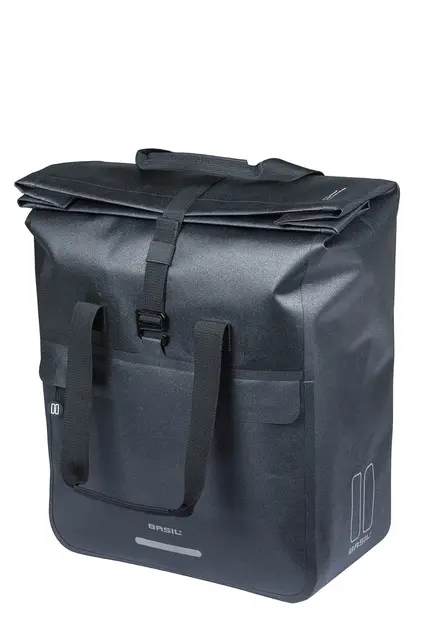 Basil Urban Dry Neo ShopperMIK Sideveske 23-26Liter, MIK Hooks System, vanntett 