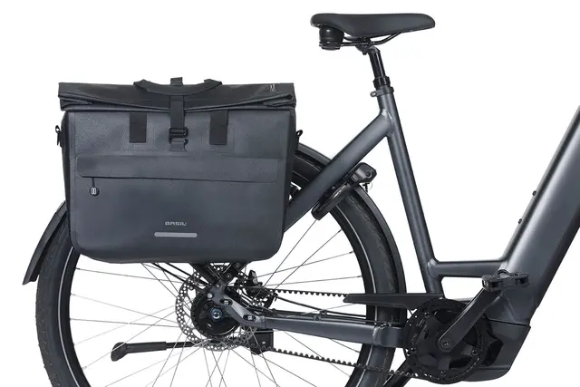 Basil Urban Dry Neo Office MIK Sideveske 23-26Liter, MIK Hooks System,vanntett 