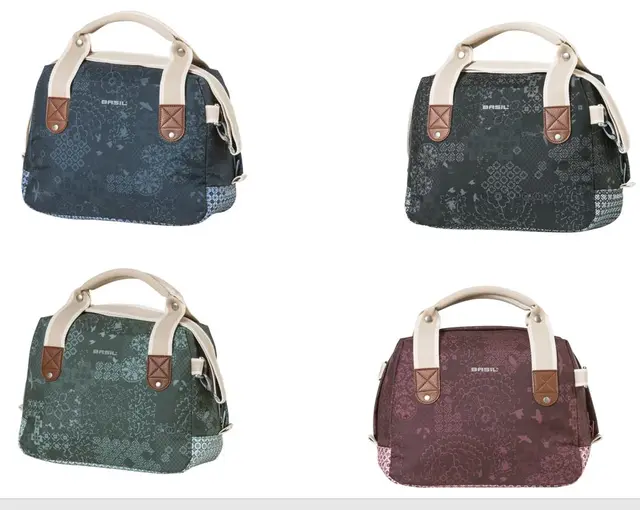 Basil Bohème KF Veske Front 8 liter, KlickFix 