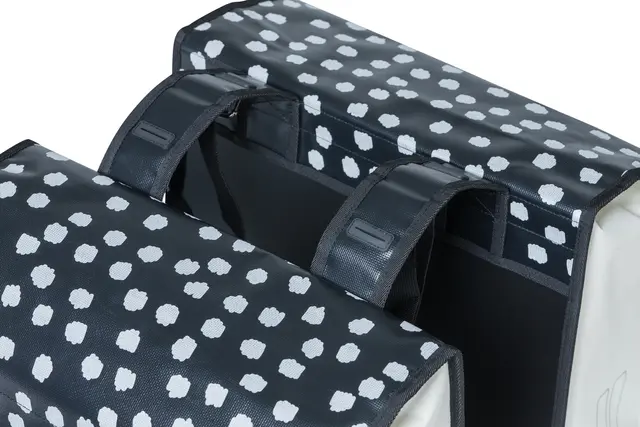 Basil Urban Load Sideveske Sett Sort, 48-53 ltr, Universal Bridge 