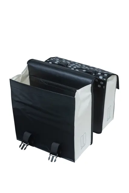 Basil Urban Load Sideveske Sett Sort, 48-53 ltr, Universal Bridge 