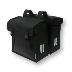 Basil Mara XXL Sideveske Sett Sort, 47 ltr, Fixed Mounting Straps