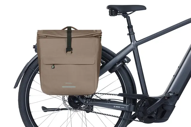 Basil Urban Dry ShopperMIK SideveskeSett 46-52Liter, ink MIK System,vanntett 