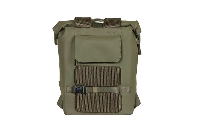 Basil SoHo Nordlicht Sekk Moss Grønn, 17l, IPX3, Hook On System 