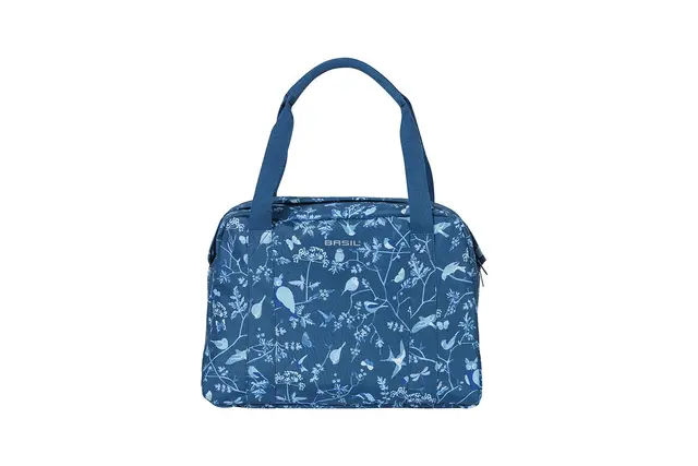 Basil Wanderlust Sideveske Blå, 18ltr, Hook On System 