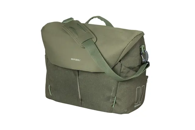 Basil B-Safe Nordlicht Sideveske Oliven Grønn, 17ltr, Hook On System 
