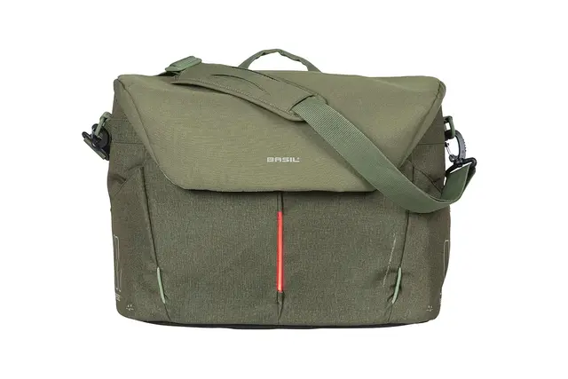 Basil B-Safe Nordlicht Sideveske Oliven Grønn, 17ltr, Hook On System 