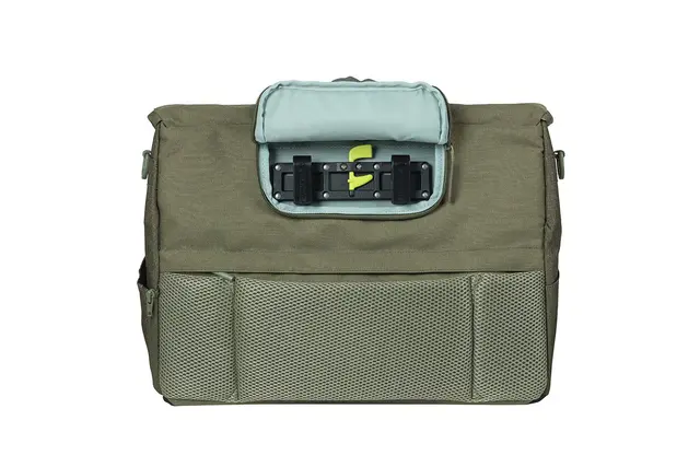 Basil B-Safe Nordlicht Sideveske Oliven Grønn, 17ltr, Hook On System 
