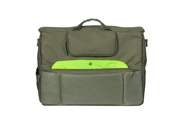 Basil B-Safe Nordlicht Sideveske Oliven Grønn, 17ltr, Hook On System 