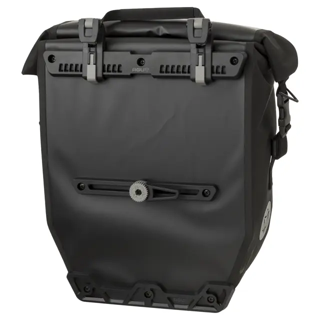 Agu Shelter Clean Vanntett Sideveske L Sort, 21l, 1100g, 32x43x15cm 