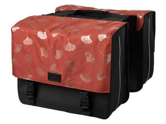 Fastrider Ginkgo Sideveske Sett Rust, 33 ltr, Stroppefeste 