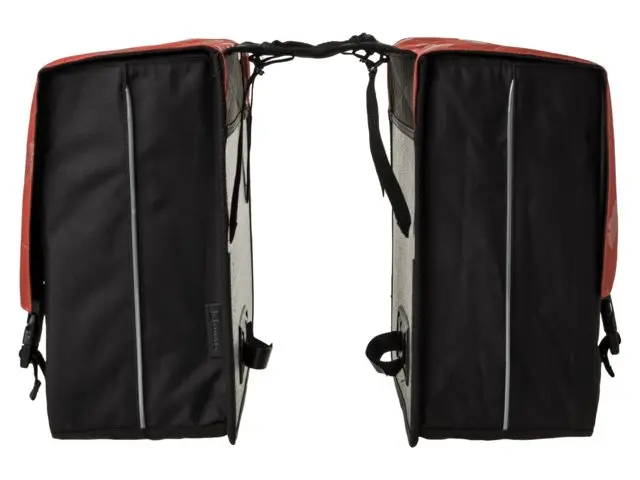 Fastrider Ginkgo Sideveske Sett Rust, 33 ltr, Stroppefeste 