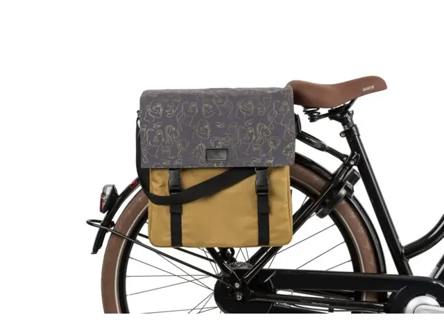 Fastrider Livia Trend Sideveske Oliven, 17 ltr, E-bike Vario Hooks 