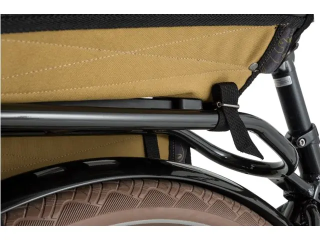 Fastrider Livia Trend Sideveske Sett Oliven, 33 ltr, Stroppefeste 