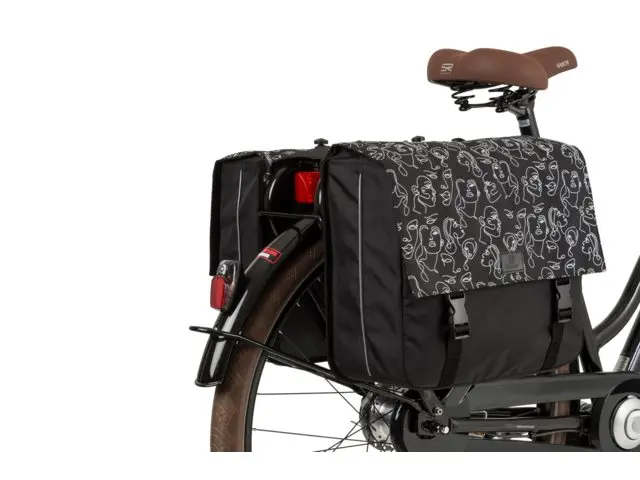 Fastrider Livia Trend Sideveske Sett 33 ltr, Stroppefeste 