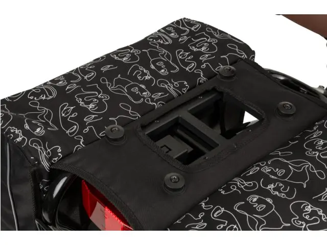Fastrider Livia Trend Sideveske Sett 33 ltr, Stroppefeste 