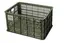 Basil Crate Large Kasse Moss Green, 40L, Resirkulert 