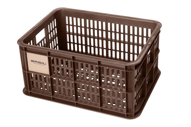 Basil Crate Small Kasse Brun, 17.5L, Resirkulert 