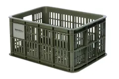 Basil Crate Small Kasse Moss Green, 17.5L, Resirkulert