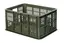 Basil Crate Small Kasse Moss Green, 17.5L, Resirkulert 