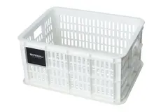 Basil Crate Small Kasse Hvit, 17.5L, Resirkulert
