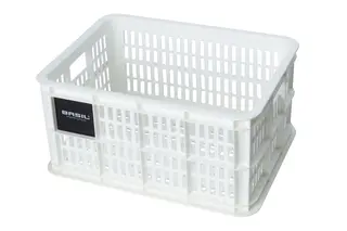 Basil Crate Small Kasse Hvit, 17.5L, Resirkulert
