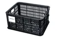 Basil Crate Small Kasse Sort, 17.5L, resirkulert