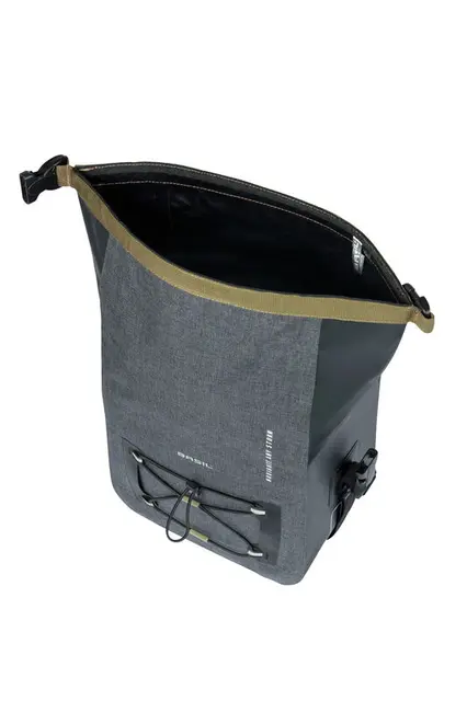 Basil Navigator Storm KF Styreveske Grå,11l,Vanntett(IPX3),ink KlickFixfeste 