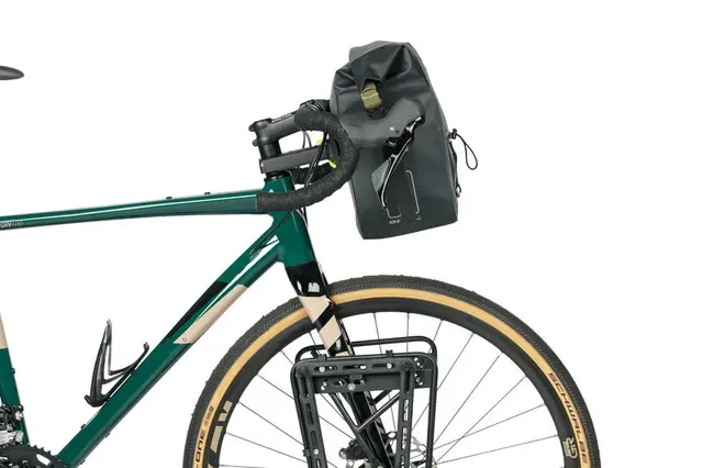 Basil Navigator Storm KF Styreveske Grå,11l,Vanntett(IPX3),ink KlickFixfeste 