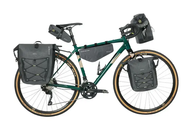 Basil Navigator Storm KF Styreveske Grå,11l,Vanntett(IPX3),ink KlickFixfeste 