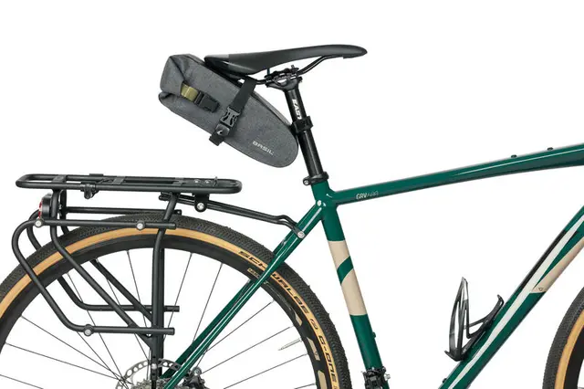 Basil Navigator Storm Seteveske Grå, 1.5l, Vanntett(IPX3) 