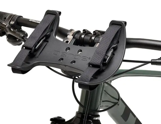 Aeroe Spider Cradle Styrefeste Vugge til styret, sort, m/festestropper 