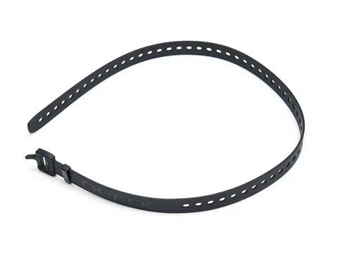 Aeroe StretchLock Strap Festestropp 75cm/30", sort, Polyurethane / Nylon