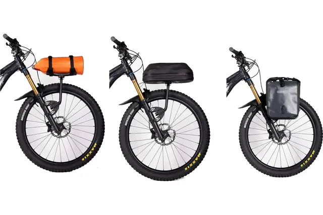 Aeroe Spider Front Rack Bagasjebrett For gaffelfeste, 641gr 