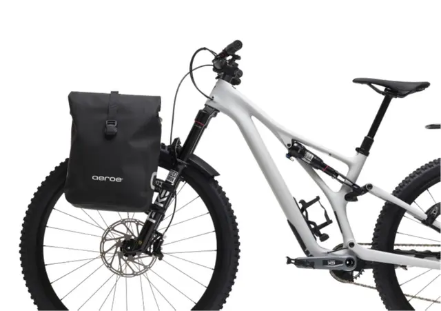 Aeroe Urban Pannier Sideveske 12 l, Vanntett, Universalkroker, 880g 