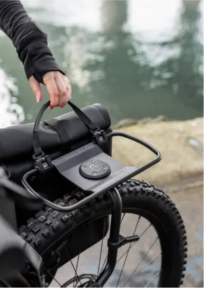 Aeroe Urban Pannier Sideveske 12 l, Vanntett, Universalkroker, 880g 