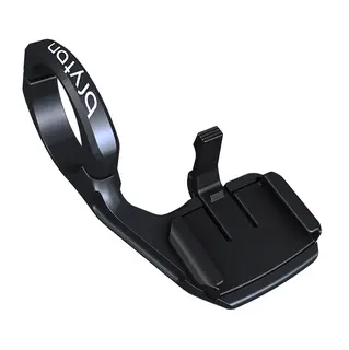 Bryton Aero Mount Computerfeste Sort, Alu, 31.8mm, 35gr