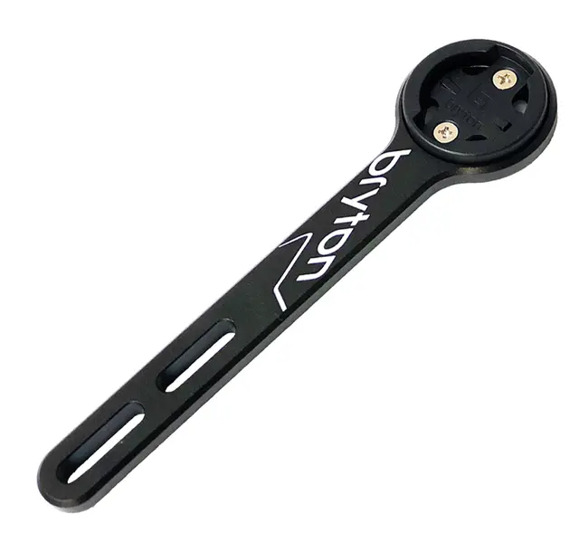 Bryton Rider Race Mount Computerfeste Sort, Alu, splayd stem, 42gr 