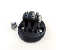 Bryton Rider Combo Mount Adapter Sort, kompositt, for feste av Go-Pro