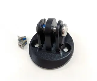 Bryton Rider Combo Mount Adapter Sort, kompositt, for feste av Go-Pro