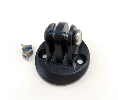 Bryton Rider Combo Mount Adapter Sort, kompositt, for feste av Go-Pro