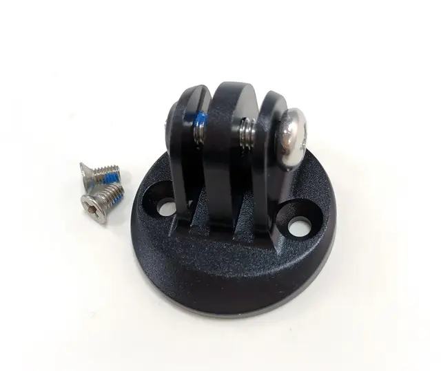 Bryton Rider Combo Mount Adapter Sort, kompositt, for feste av Go-Pro 