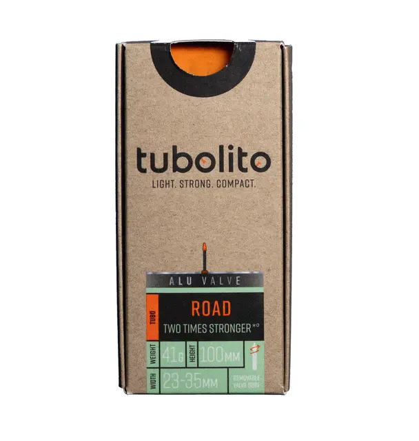 Tubolito Tubo Presta Road 28" Slange 23/35-622mm,TPU,sort 100mm aluventil,41g 